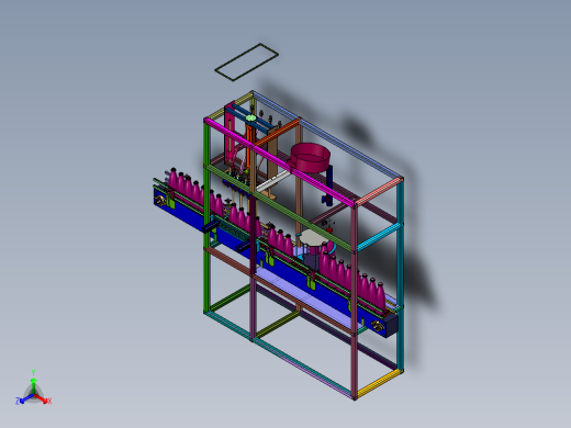 大瓶洗洁剂全自动液体灌装生产线