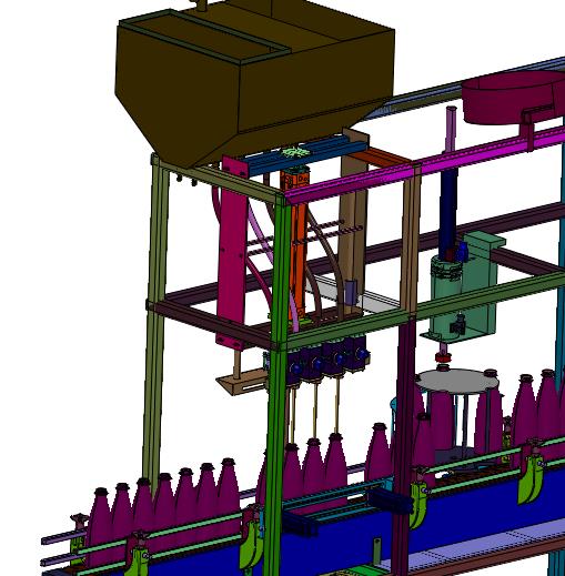 大瓶洗洁剂全自动液体灌装生产线