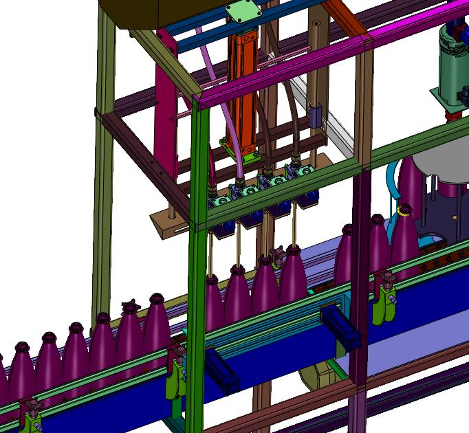 大瓶洗洁剂全自动液体灌装生产线