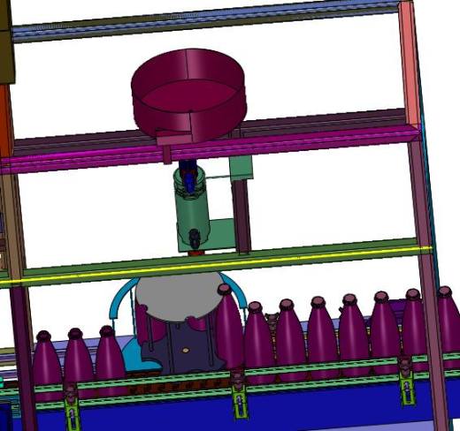 大瓶洗洁剂全自动液体灌装生产线缩略图