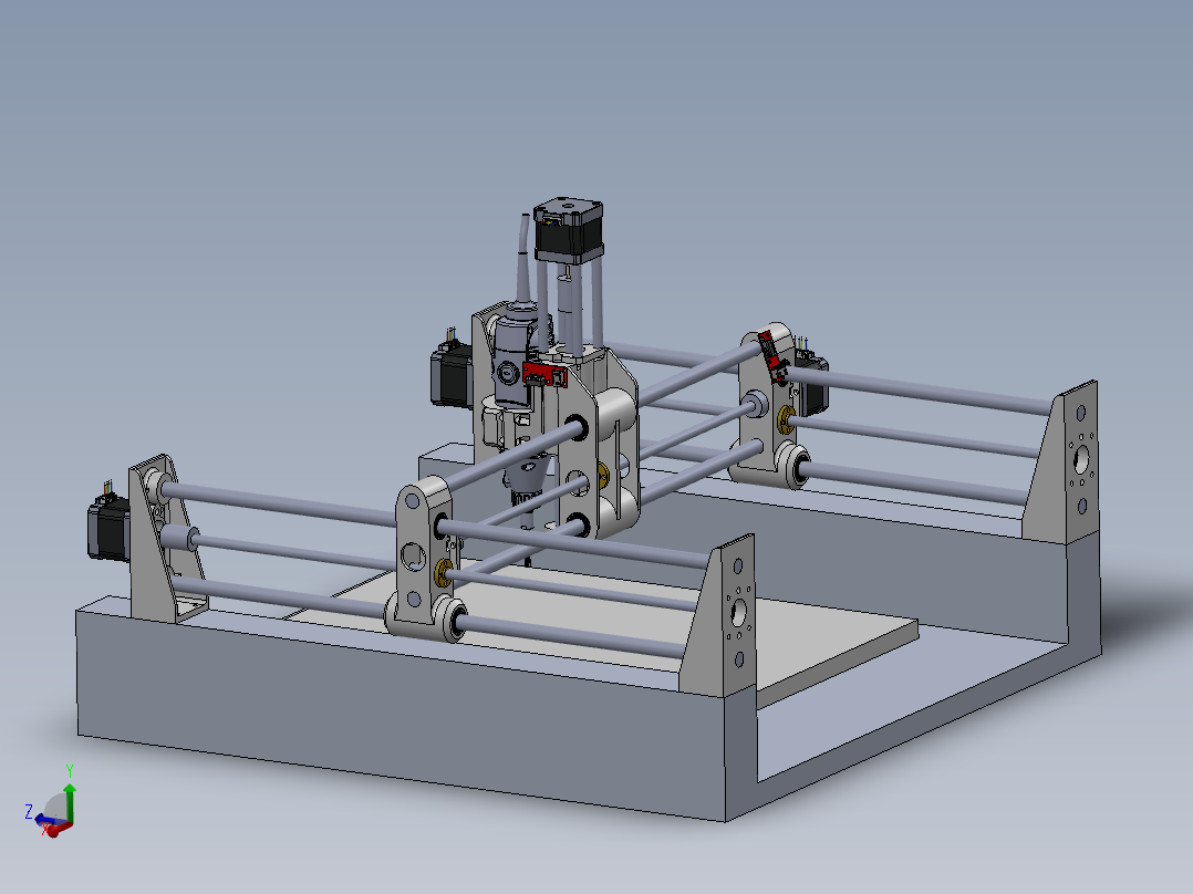 CNC 3D打印机模型