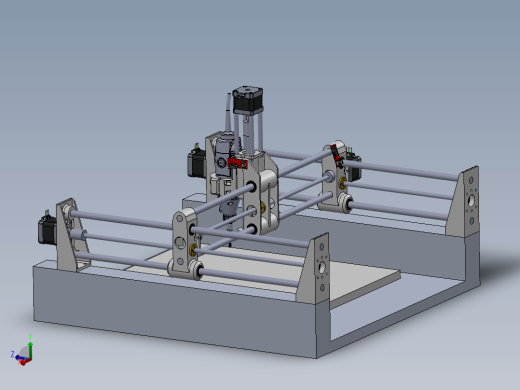 CNC 3D打印机模型