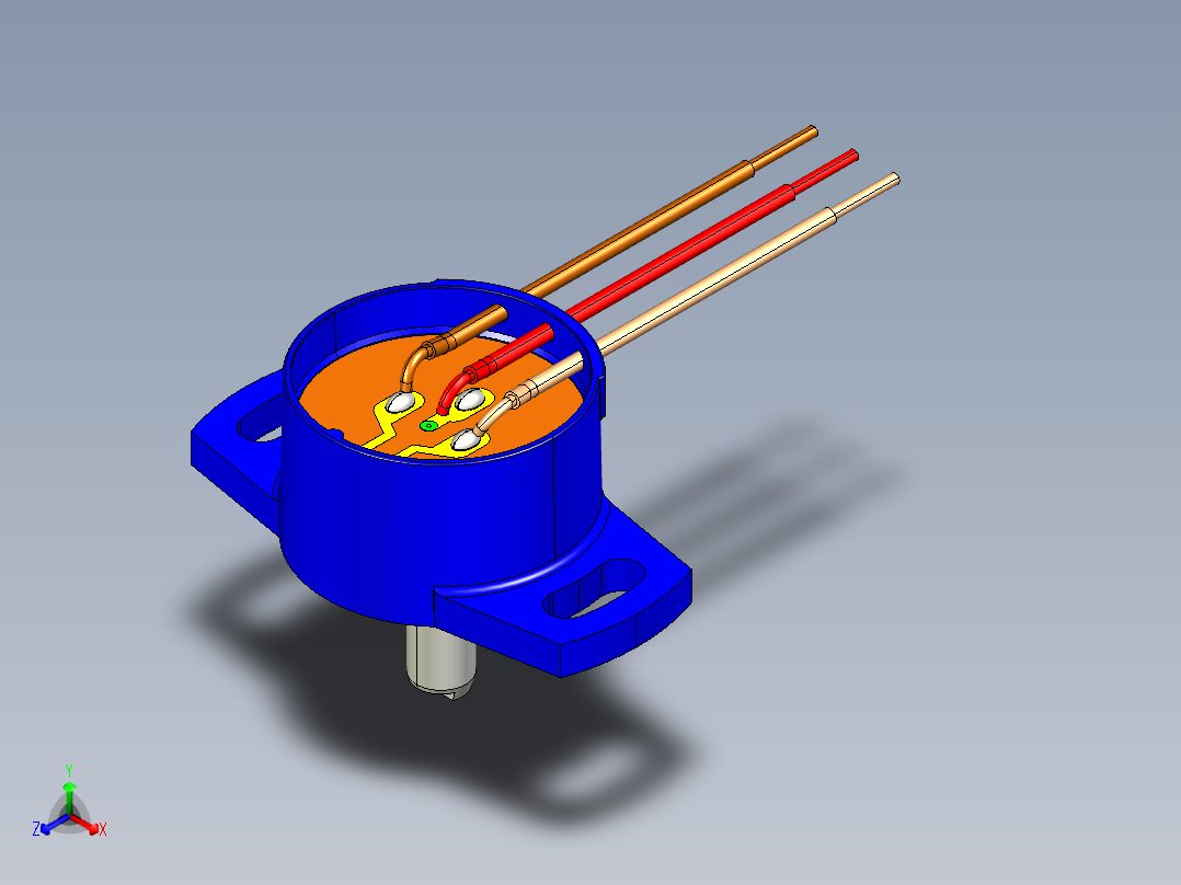 NOVOTECHNIK角度位移传感器SP-2800 系列主视图