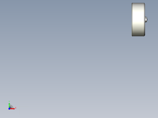 重力指示器D-R,D-L-3D多系列多零件图纸模型前视缩略图