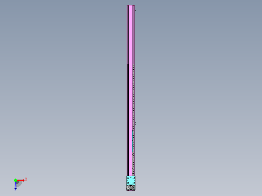 东锦齿条传动DH210G-L167-S4500-BU-减速机+T750W俯视缩略图