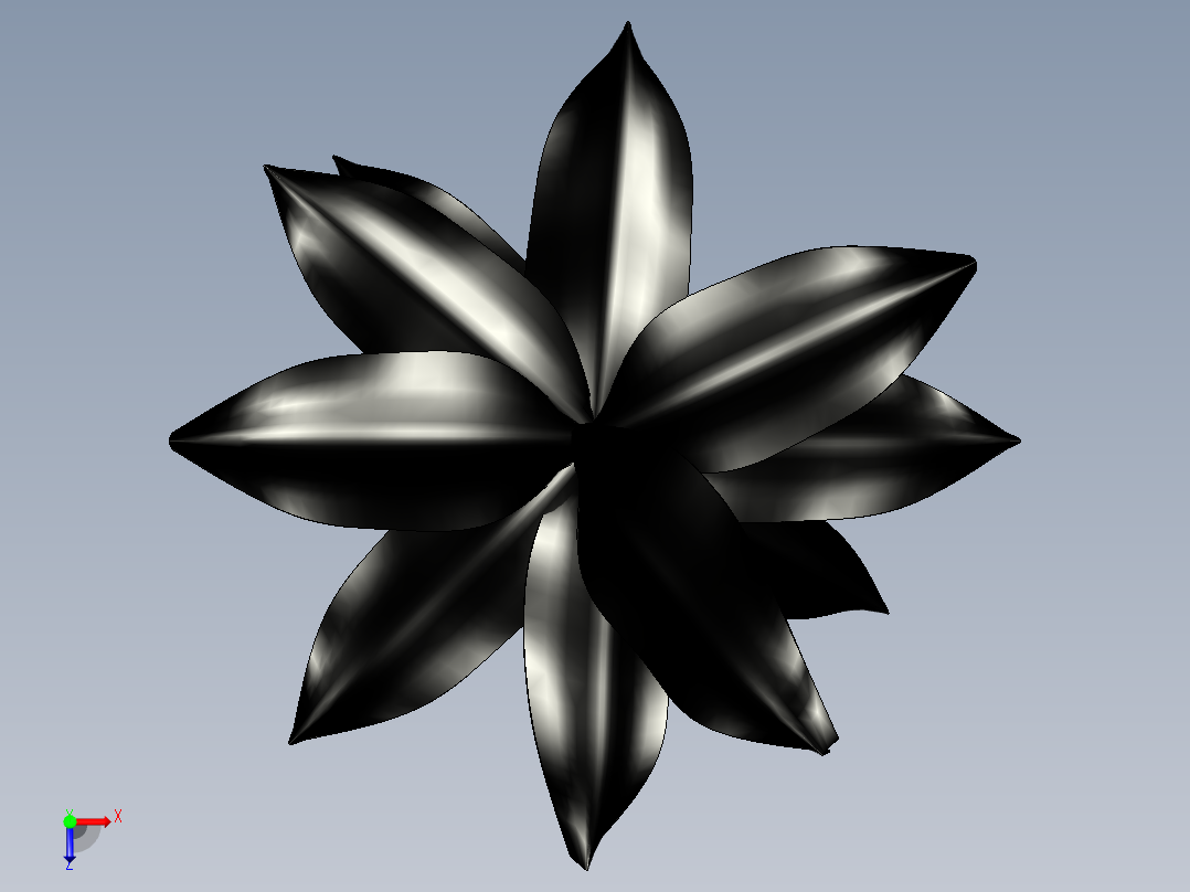 芭蕉植物俯视图