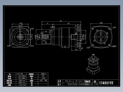 斜齿PHL142-L2 35-114.3-200-M12.DXF