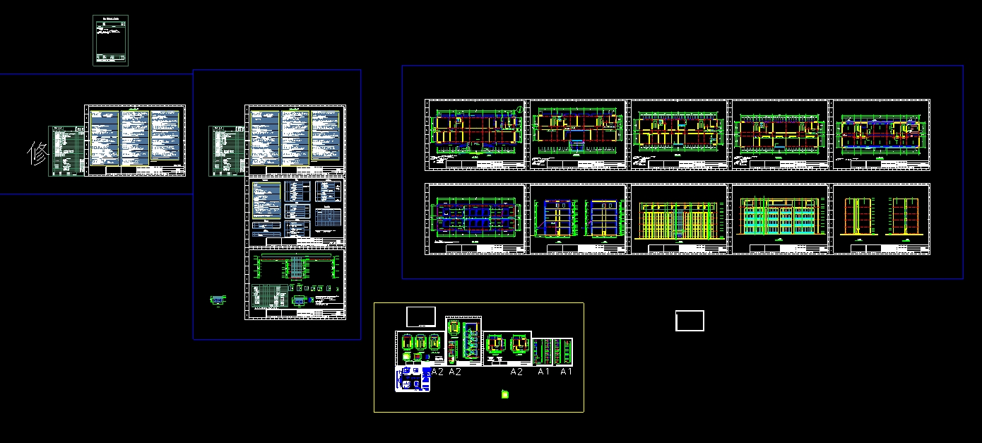 【4层】2700O框架办公楼施工组织设计45页（开题报告、任务书、中英翻译、建筑图