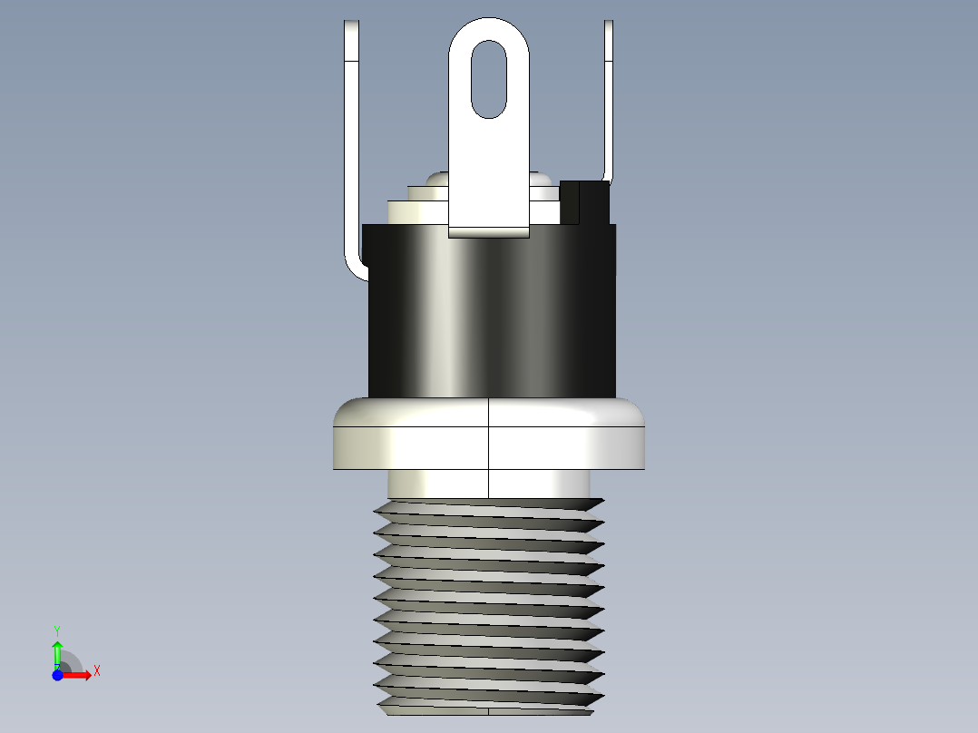 DC025M-5525插座DC5525插座DC5521插座前视图