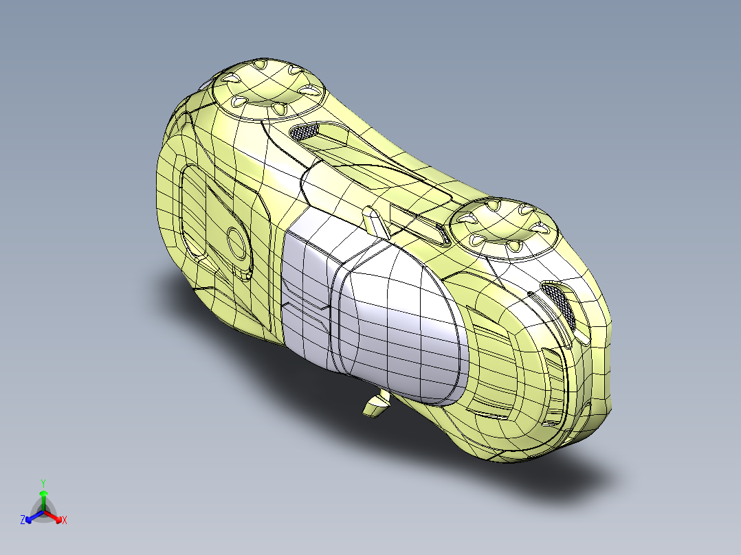 汽车车身 (81)正等轴测图