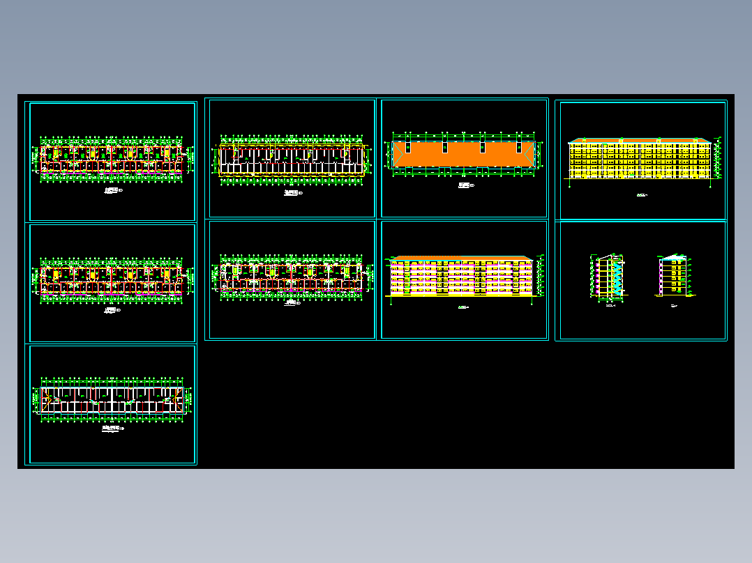 六层集体住宅楼报建.dwg