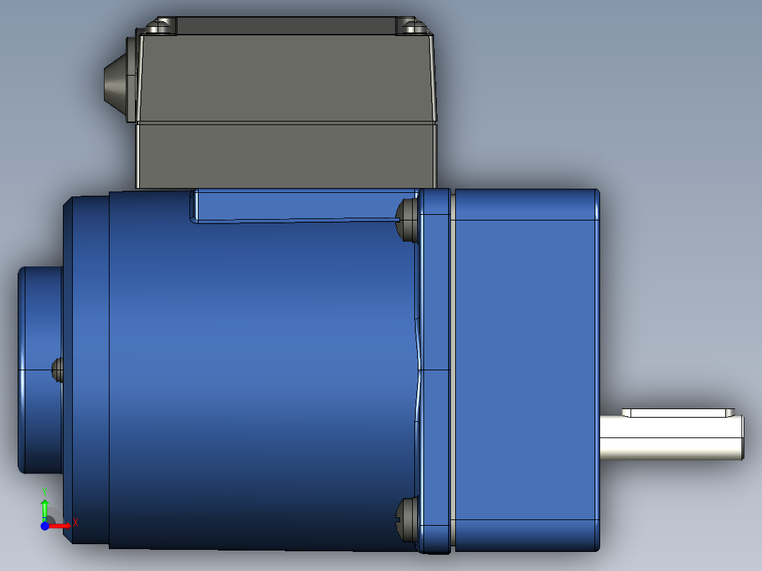 YT系列调速电机-25yt01-18前视图