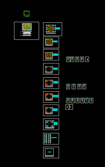 笔记本D壳切角冲压模具设计图