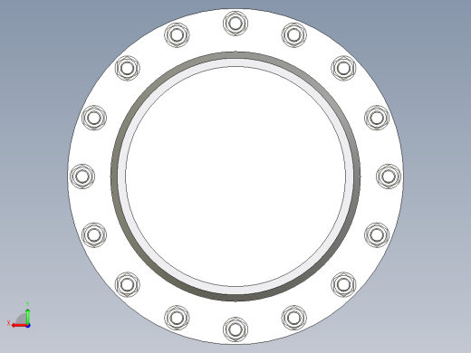 人孔manhole-pressure-dn350-1 8 STP IGS后视缩略图