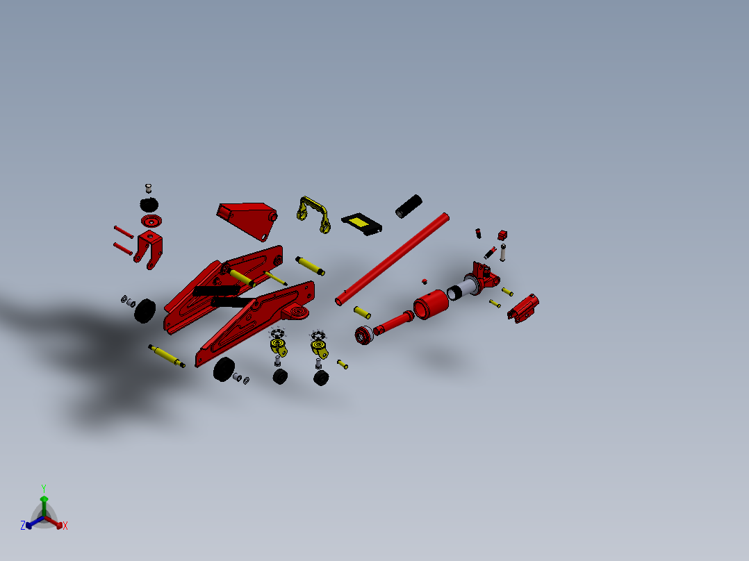 千斤顶(45)主视图
