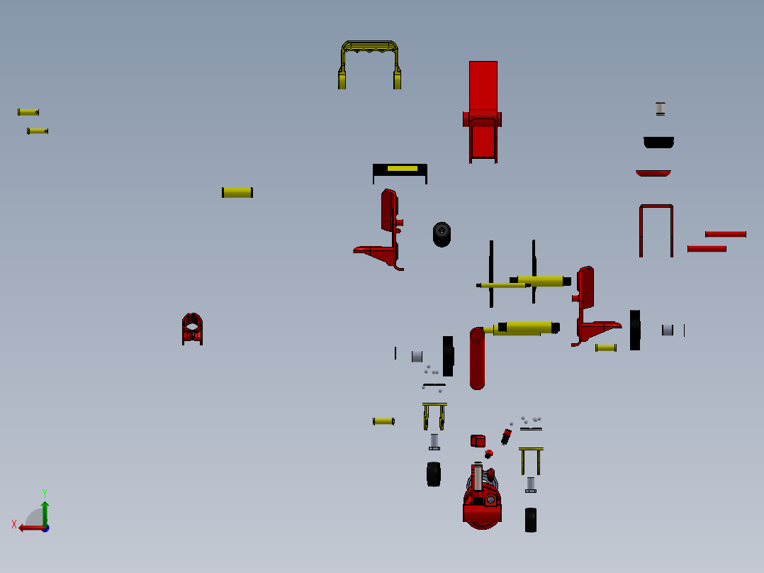 千斤顶(45)后视图