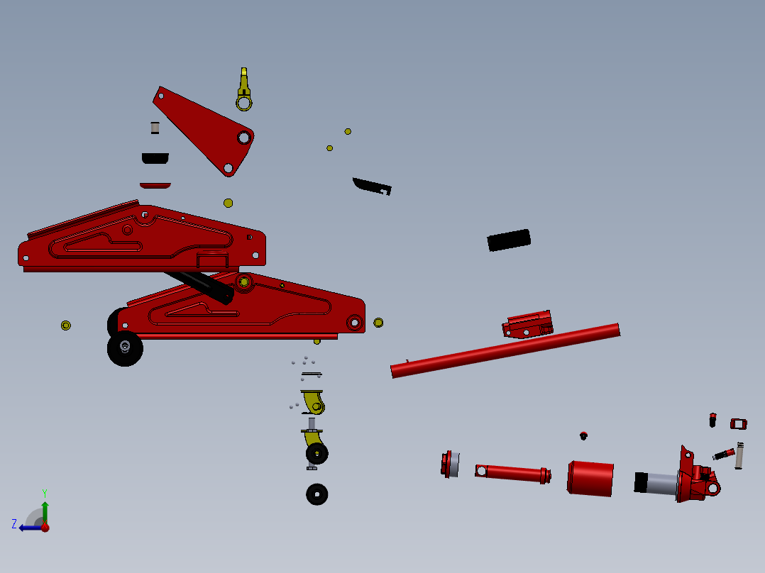 千斤顶(45)右视图