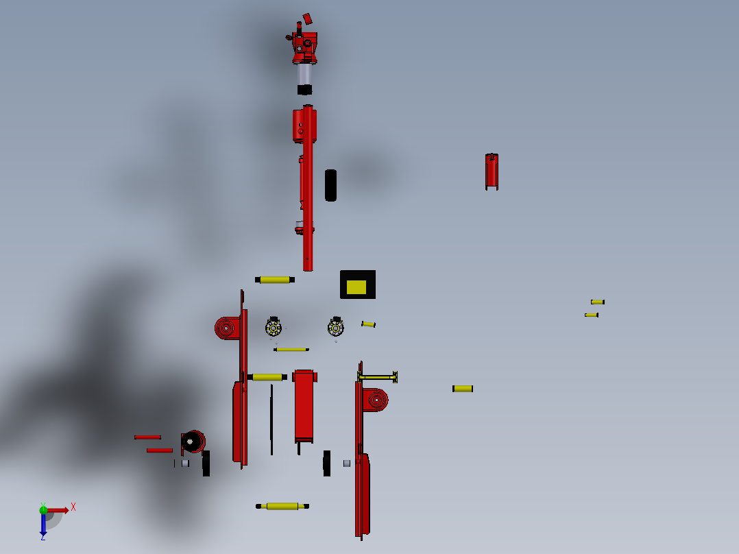 千斤顶(45)俯视图