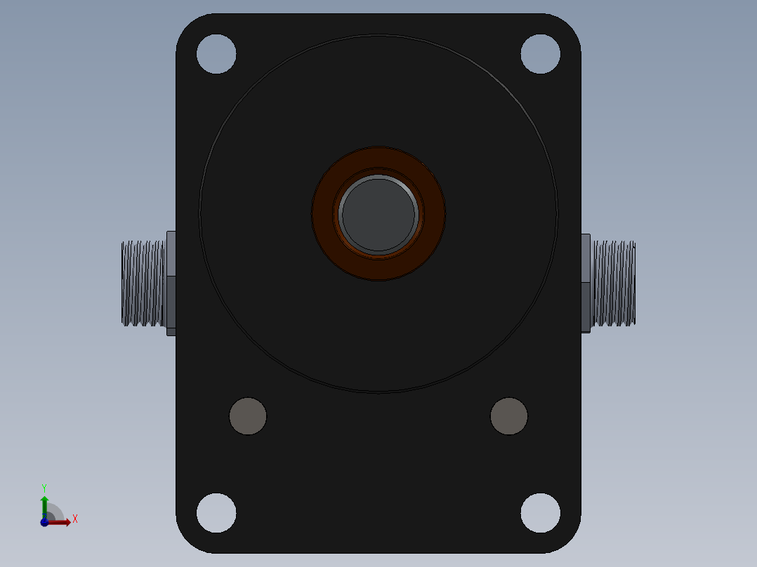 泵、水泵(117)前视图
