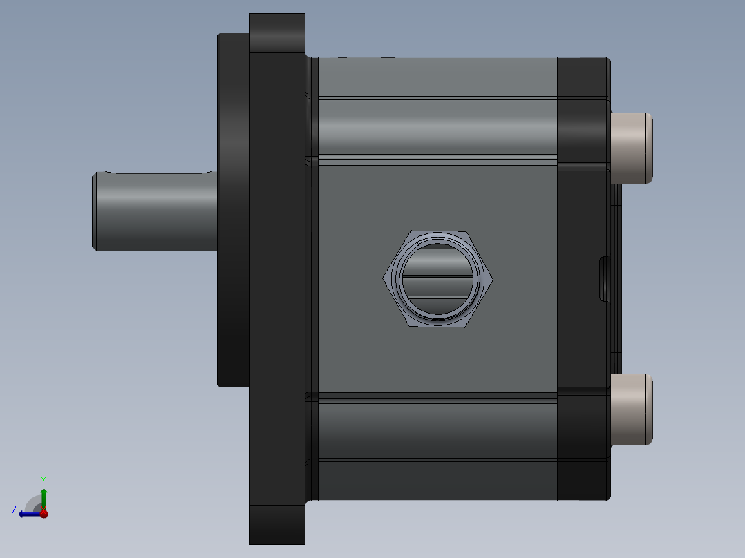 泵、水泵(117)右视图