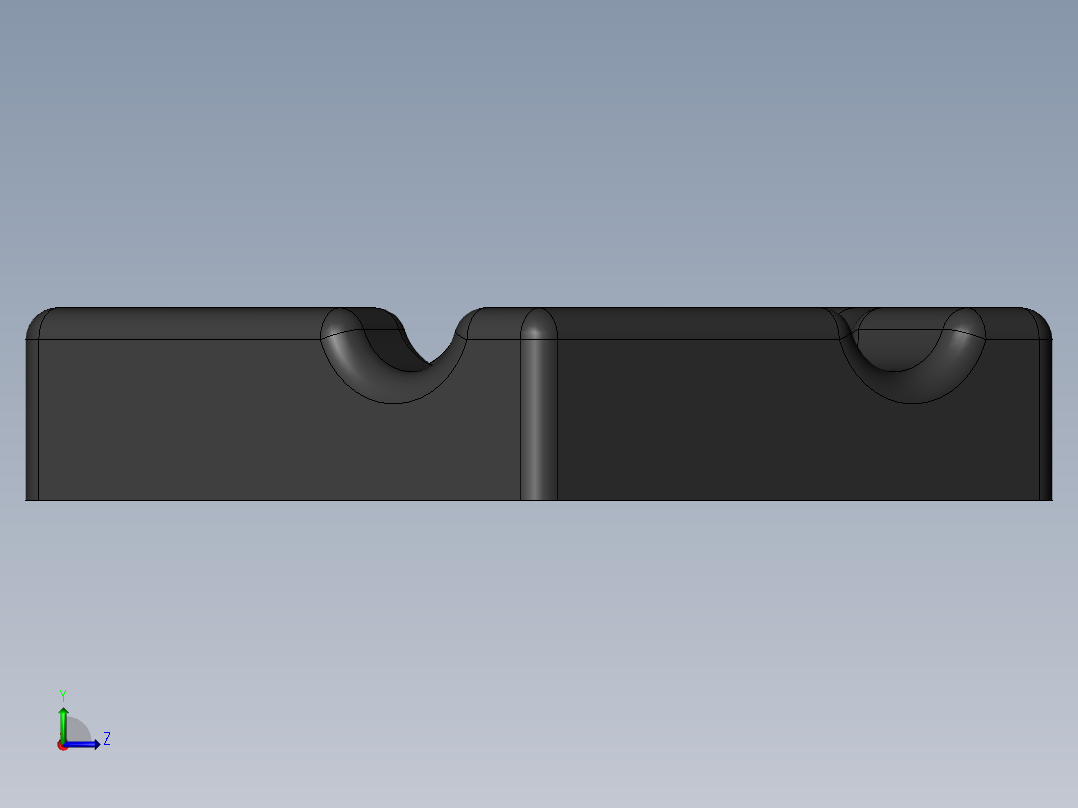 烟灰缸(21)左视图