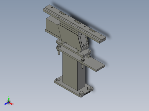 YST-S10直线结构装配体00333