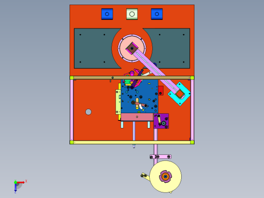 礼品盒装饰带机俯视缩略图