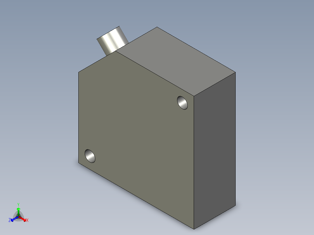 欧姆龙光电E3JK-R4M2正等轴测图