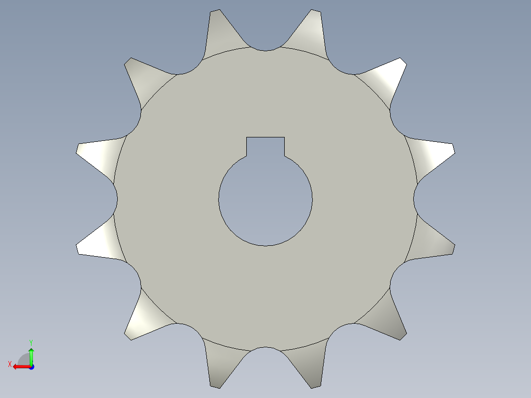 链轮VLK02-60-12-D19后视图