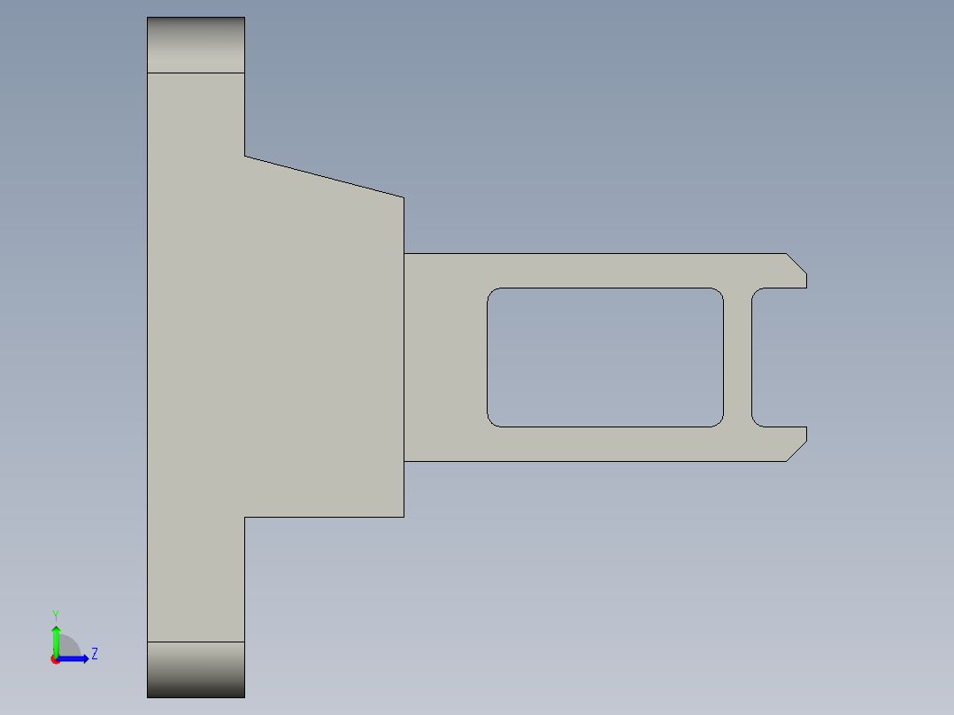 安全门锁插销HS9Z-A55和泉-BF左视图