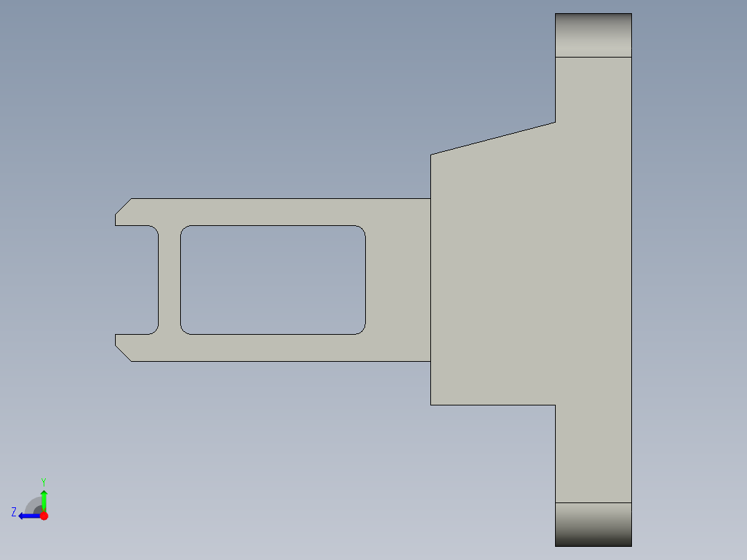 安全门锁插销HS9Z-A55和泉-BF右视图