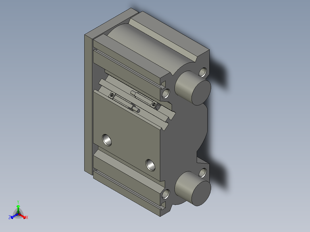 MGQM40-25-M9BL主视图