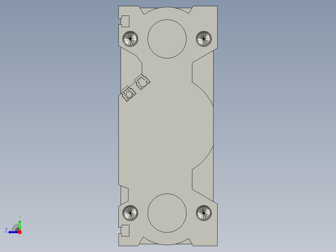 MGQM40-25-M9BL右视图