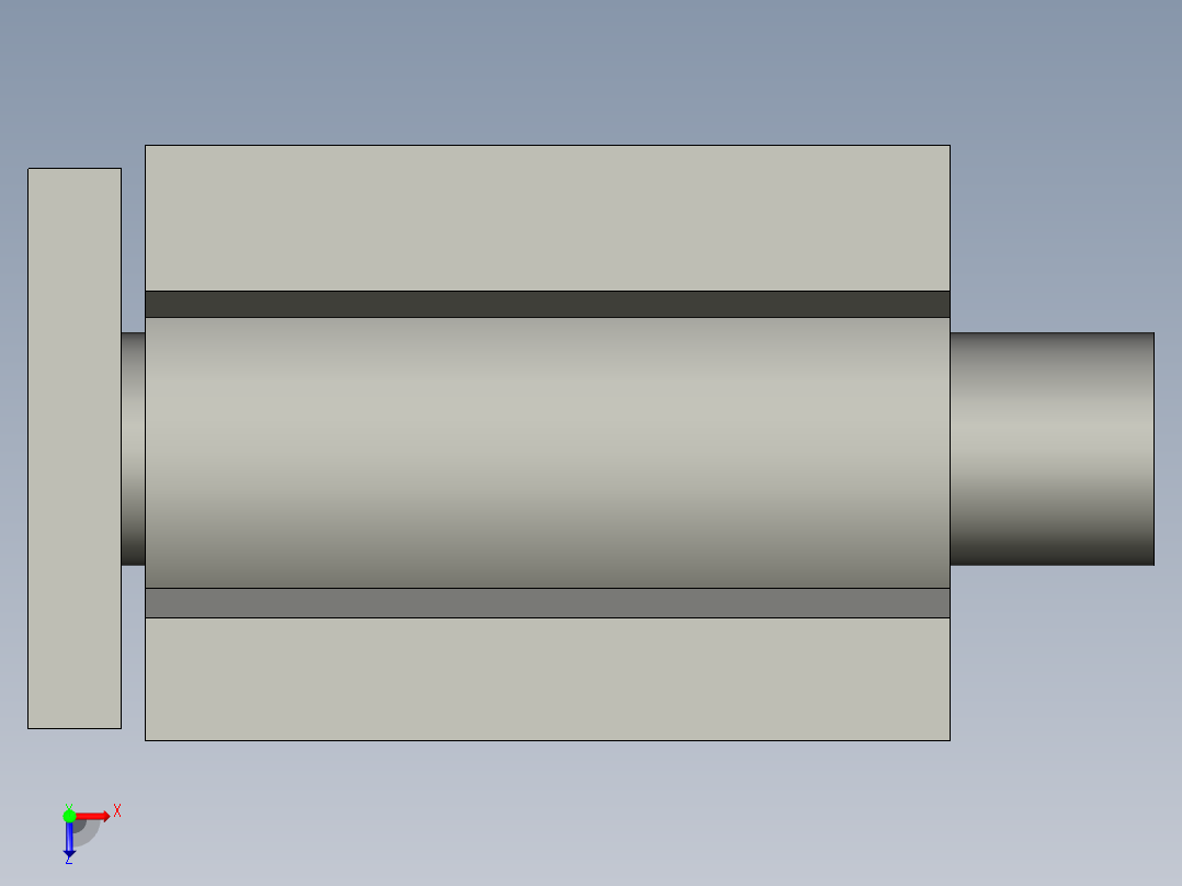 MGQM40-25-M9BL俯视图