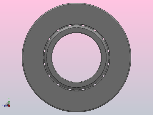 NUTR型平挡圈型双列满装圆柱滚子滚轮轴承_NUTR45100右视缩略图