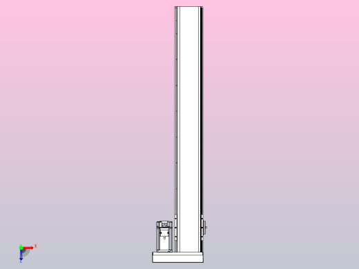 日规模组半封闭丝杆TPA-HNR-110D-1610C-L750-ML-C-P40-N3俯视缩略图
