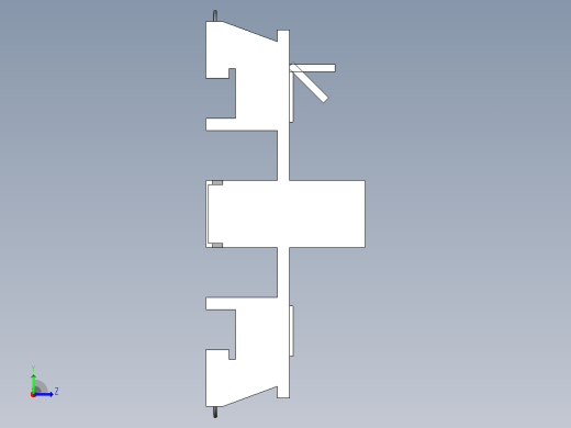 3D镜片裁片机床左视缩略图