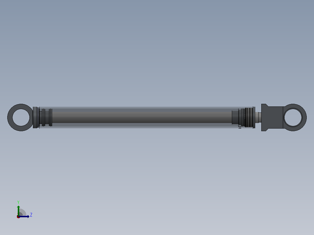 焊接式液压缸100x60x997-mm-1.snapshot.1左视图