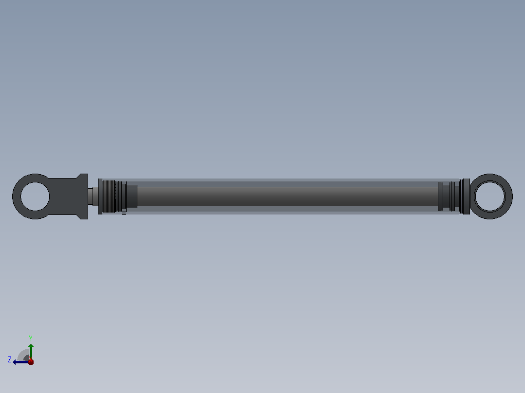 焊接式液压缸100x60x997-mm-1.snapshot.1右视图