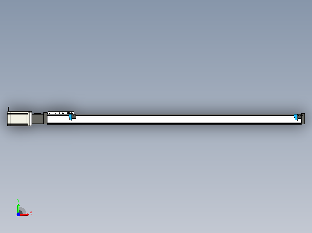 FSL120 直线模组[FSL120-E1300-10C7-BC-B86]前视图