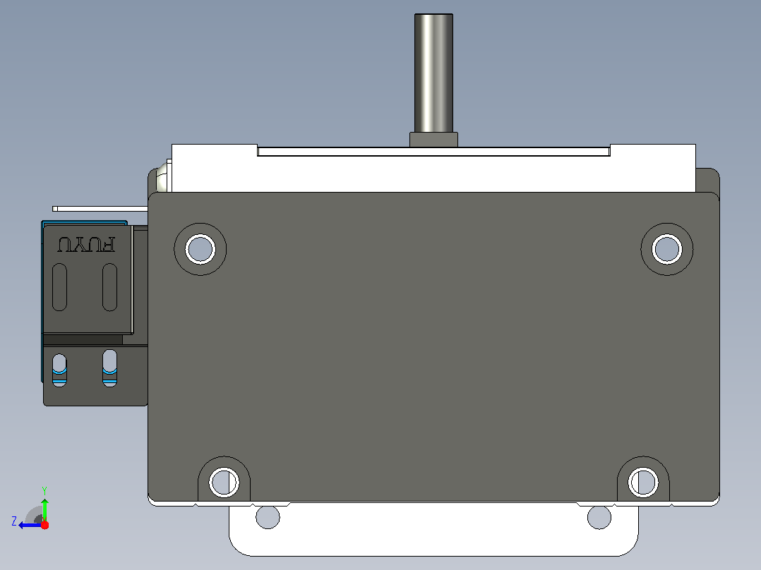 FSL120 直线模组[FSL120-E1300-10C7-BC-B86]右视图