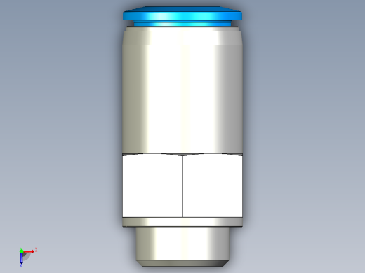 快插接头QSK-G1_4-10俯视缩略图