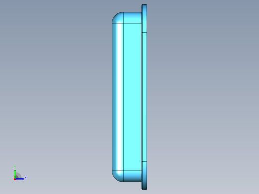 波浪状水面左视缩略图