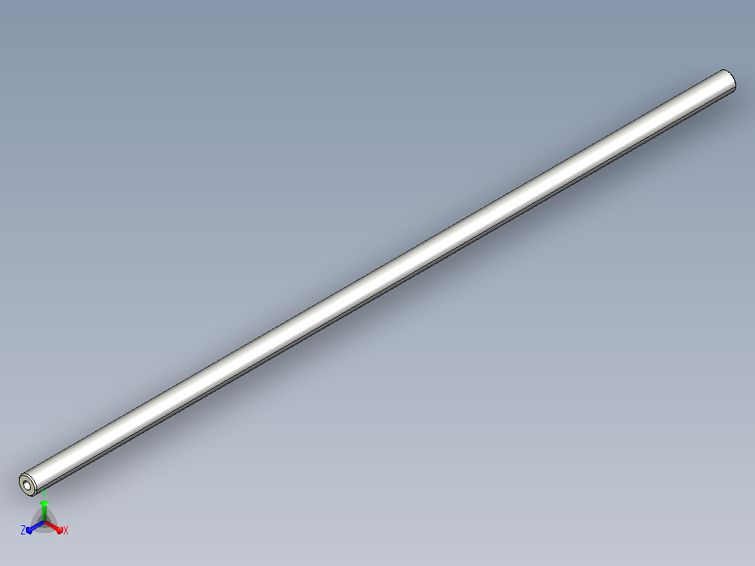 轴 D8 × 312mm 高主视图