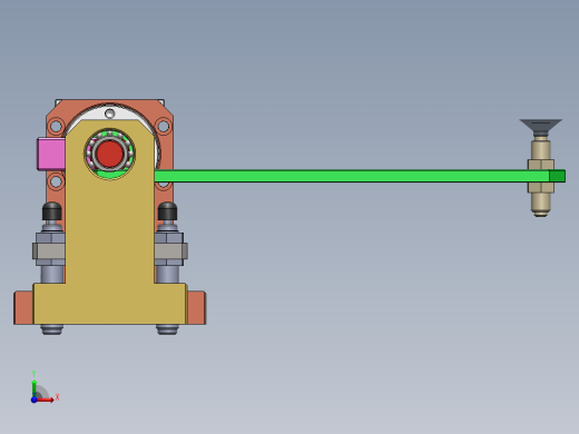吸盘翻转机构（含仿真视频）sw16可编辑前视缩略图