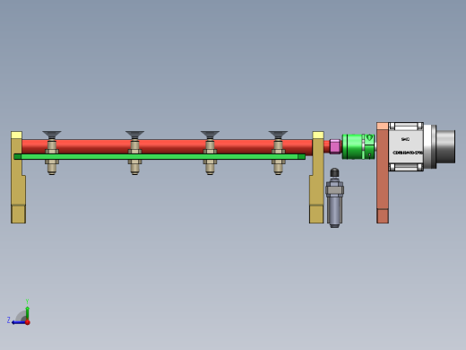 吸盘翻转机构（含仿真视频）sw16可编辑右视缩略图