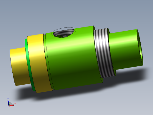 塑料颗粒运输器3D模型