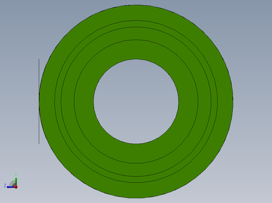 塑料颗粒运输器3D模型右视图