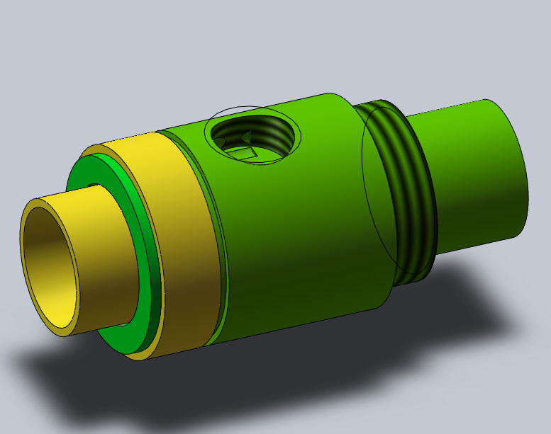 塑料颗粒运输器3D模型