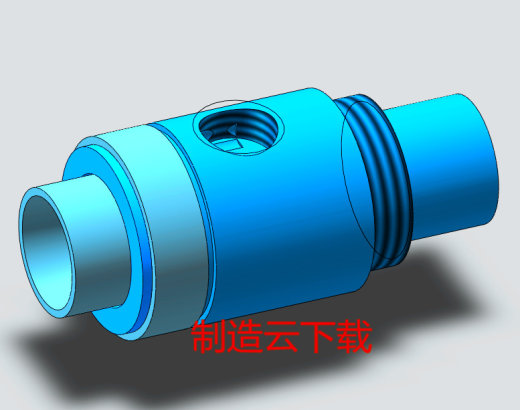 塑料颗粒运输器3D模型缩略图
